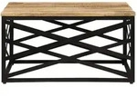 vidaXL Couchtisch 68 x 68 x 35 cm Massivholz Mango