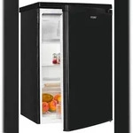 Exquisit K&uuml;hlschrank KS16-4-HE-040E inoxlook | Nutzinhalt: 109 L | Mit Gefrierfach