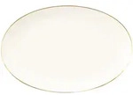 Seltmann Weiden Savona Servierplatte 31,3 x 21,1 cm Goldlinie