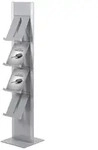 Prospektaufsteller Design silber