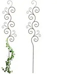 Relaxdays Rankhilfe, 2er Set, Bodenstecker, HxB: 160 x 30 cm, Rankgitter f&uuml;r