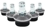 Filz-Gleiter STAND FZ I 5er Set silber hjh OFFICE