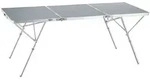 TecTake GmbH tectake Aluminium Klapptisch Jumbo mit Tragegriff 180x70x70cm silber -