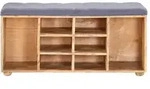 vidaXL Flurbank 100&times;35&times;47 cm Mango Massivholz