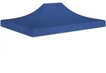 vidaXL Partyzelt-Dach 4,5x3 m Blau 270 g/m2