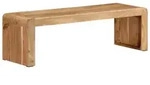 vidaXL TV-St&auml;nder 110x33x33 cm Massivholz Akazie