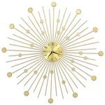vidaXL Wanduhr Metall 70 cm Golden