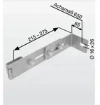 Verstellbare Wandhalter mit Klemmb&uuml;gel