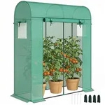 Outsunny-Gew&auml;chshaus-170L x 68B x 200H cm-Gr&uuml;n