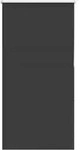 vidaXL Verdunkelungsrollo Schwarz 85x150 cm Stoffbreite 80,7 cm