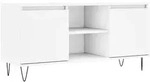 vidaXL TV-Schrank Wei&szlig; 104x35x50 cm Holzwerkstoff