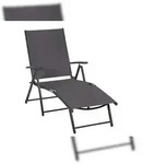 Merxx Deckchair, Aluminium/Stahl/Textil, Graphit