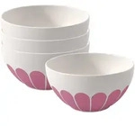 Villeroy & Boch Fleur Cassis M&uuml;slischale &oslash; 14,1 cm 4er Set