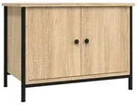 vidaXL TV-Schrank mit T&uuml;ren Sonoma-Eiche 60x35x45 cm Holzwerkstoff