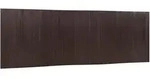 vidaXL Paravent Dunkelbraun 165x600 cm Bambus