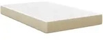 vidaXL Bettmatratze mit Matratze Salbei 120 x 200 cm Stoff