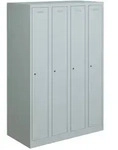 Bisley Primary Lockers, 3 Abteile, je 2 F&auml;cher, Farbe lichtgrau
