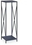 Relaxdays Kaminholzregal, Metall, HxBxT: 112x34x34 cm, Brennholzregal innen,...