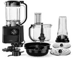 Klarstein Velaire K&uuml;chenmaschine mit Mixer Kneten, Aufschlagen & Entsaften...