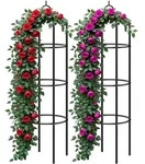 Gardebruk Deuba 2er Set Rosens&auml;ule 200 x 40 x 40cm