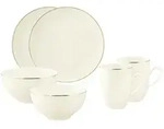 Seltmann Weiden Savona Fr&uuml;hst&uuml;cks-Set 6-teilig Goldlinie