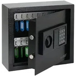 HMF Schl&uuml;sseltresor mit Zahlencode, Schl&uuml;sselsafe mit Elektronikschloss, 30...