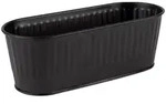 APS Besteckbeh&auml;lter / Korb 29,5 x 12 cm, H: 10 cm 18/0 Edelstahl, schwarz