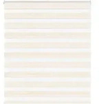 vidaXL Doppelrollo Marmorbeige 125x100cm Stoffbreite 120,9 cm Polyester