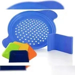 Muxel Sp&auml;tzlewunder mit Patenschaber und Teigkarten Blau