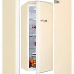 Exquisit Retro Vollraumk&uuml;hlschrank RKS325-V-H-160C magnolienweiss |...