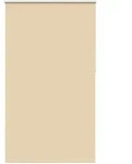 vidaXL Verdunkelungsrollo Beige 140x210 cm Stoffbreite 136,6 cm