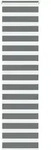 vidaXL Doppelrollo Dunkelgrau 55x200 cm Stoffbreite 50,9 cm Polyester