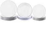 Seltmann Weiden Compact Blaurand Teller-Set 18-teilig