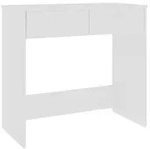 vidaXL Schreibtisch Wei&szlig; 80&times;40&times;75 cm Holzwerkstoff
