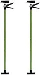 TRUTZHOLM 2 St&uuml;ck Einhandst&uuml;tzen teleskopierbar 115 cm - 290 cm 45&deg; neigbar
