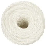 vidaXL Arbeitsseil Wei&szlig; 12 mm 50 m Polypropylen
