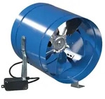 Vents Rohrl&uuml;fter VKOM 250 bis 1070 m3/h Blau 68