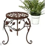 DanDiBo Blumenhocker Metall Braun 25 cm Blumenst&auml;nder 93992 S Blumens&auml;ule...