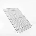 Intirilife Abk&uuml;hlgitter Backrost aus Edelstahl in Silber mit 42 x 29.5 cm Gr&ouml;&szlig;e -