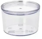 Papstar 200 Mehrweg-Becher + Deckel rund 190 ml &Oslash; 8 cm &middot; 5,4 cm transparent...