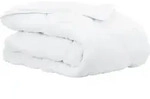 vidaXL Winterbettdecke Wei&szlig; 240 x 200 x 5 cm Polyester
