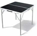 Mojawo XL Campingtisch schwarz klappbar mit Tragegriff Alu 80x80x70cm