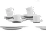 Esmeyer 18-teiliges Sparset / Kaffeeset ISTA von Caterado, aus wei&szlig;em...