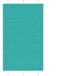 vidaXL Plissee Petrolgr&uuml;n 120x200 cm Stoffbreite 119,4 cm Polyester