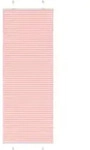 vidaXL Plissee Rosa 80x200 cm Stoffbreite 79,4 cm Polyester