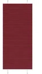 vidaXL Plissee Bordeauxrot 100x200 cm Stoffbreite 99,4 cm Polyester
