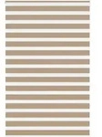 vidaXL Doppelrollo Sandbraun 145x230 cm Stoffbreite 140,9 cm Polyester