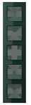Jung Glasrahmen 5fach AC 585 GL SG AC585GLSG