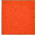Papstar 900 Servietten "DAILY Collection" 1/4-Falz 24 cm x 24 cm nektarine
