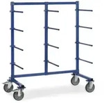 Fetra Spezialwagen, Tragl. 500kg, Ladefl. LxB 1200x800mm, 12 Tragarme, RAL5007